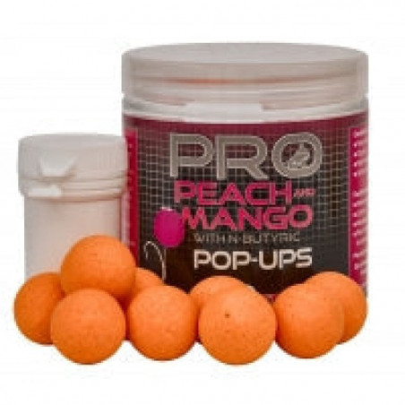Appât Pro Peach & Mango Pop Up 20mm - Starbaits - 80gr
