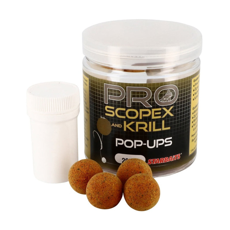 Appât Pro Scopex Krill Pop Up 20mm - Starbaits - 80gr