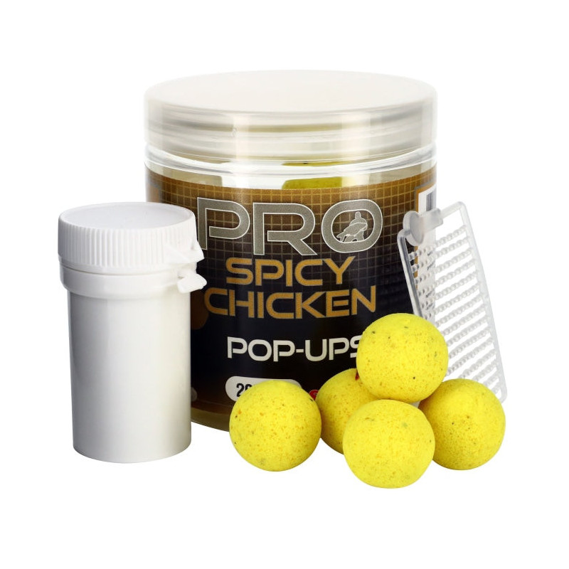 Appât Pro Spicy Chicken Pop Up 20mm - Starbaits - 80gr