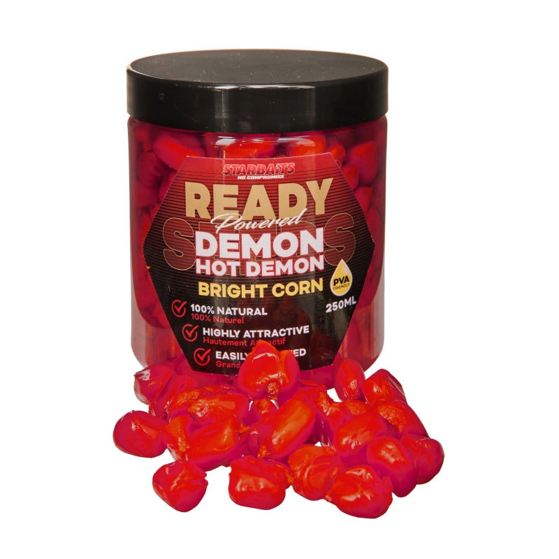 Appât Ready Seeds Bright Corn Demon - Starbaits - 250ml