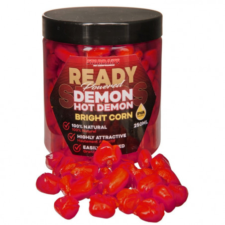 Appât Ready Seeds Bright Corn Demon - Starbaits - 250ml