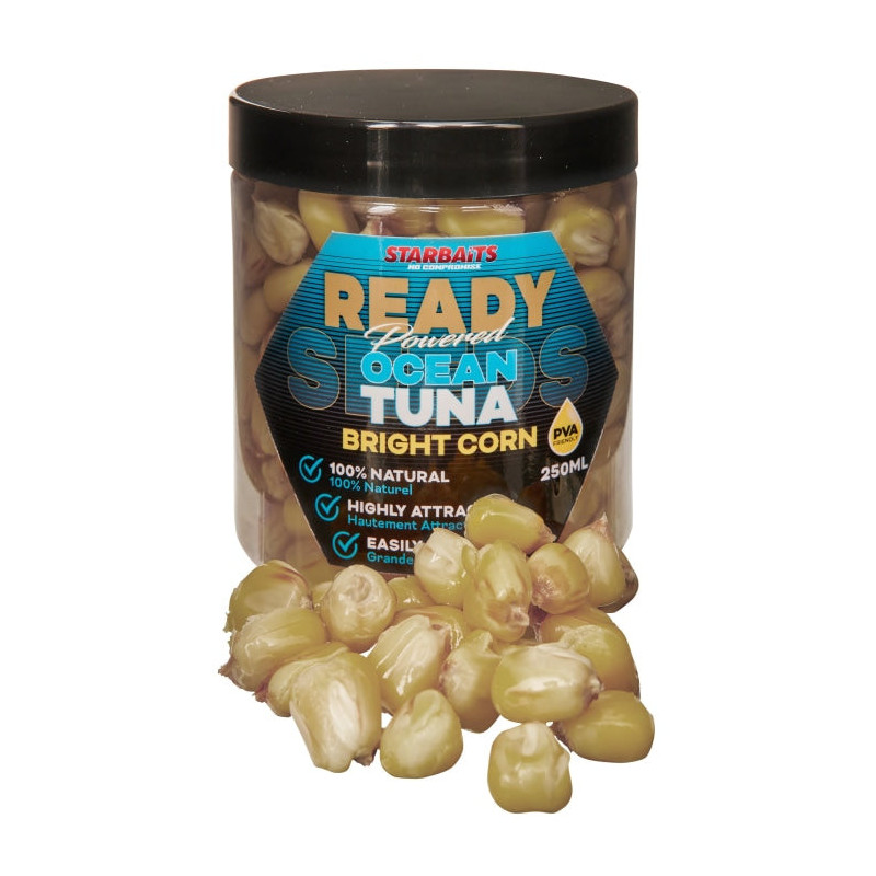 Appât Ready Seeds Bright Corn Ocean Tuna - Starbaits - 250ml