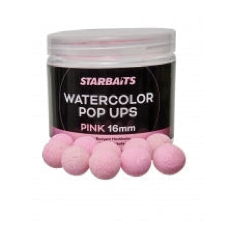 Appât Watercolor Pop Ups Pink 16mm - Starbaits - 70gr