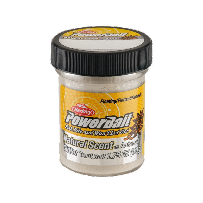 Appâts anisés Berkley PowerBait - Natural Glitter