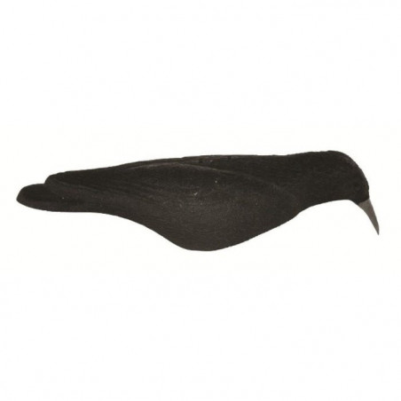 Appelant plastique Fuzyon Corbeau coque floquée