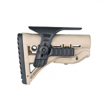 Appuie Joue (seul) Fab Defense réglable pour crosse Shock-16 avec rails picatinny laterale