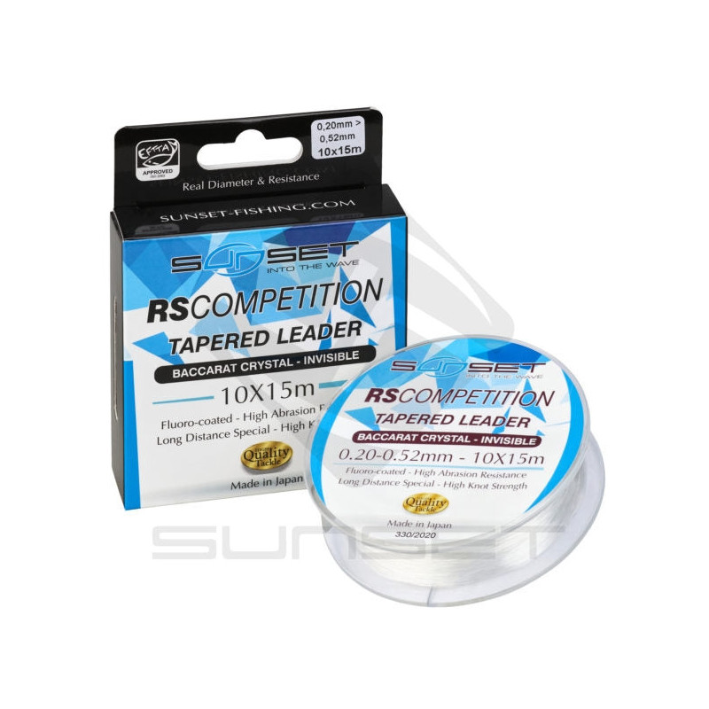 Arraché conique Sunset Tapered Leader RS Compétition - 10x15 mm