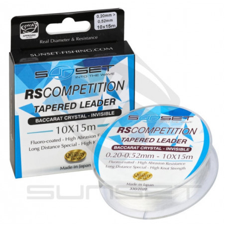 Arraché conique Sunset Tapered Leader RS Compétition - 10x15 mm