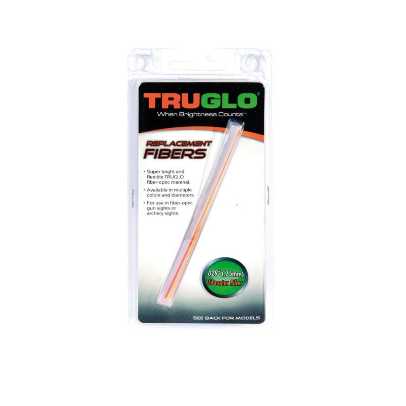 Assortiment 5 Fibres Optique Truglo Fluo Monocolore