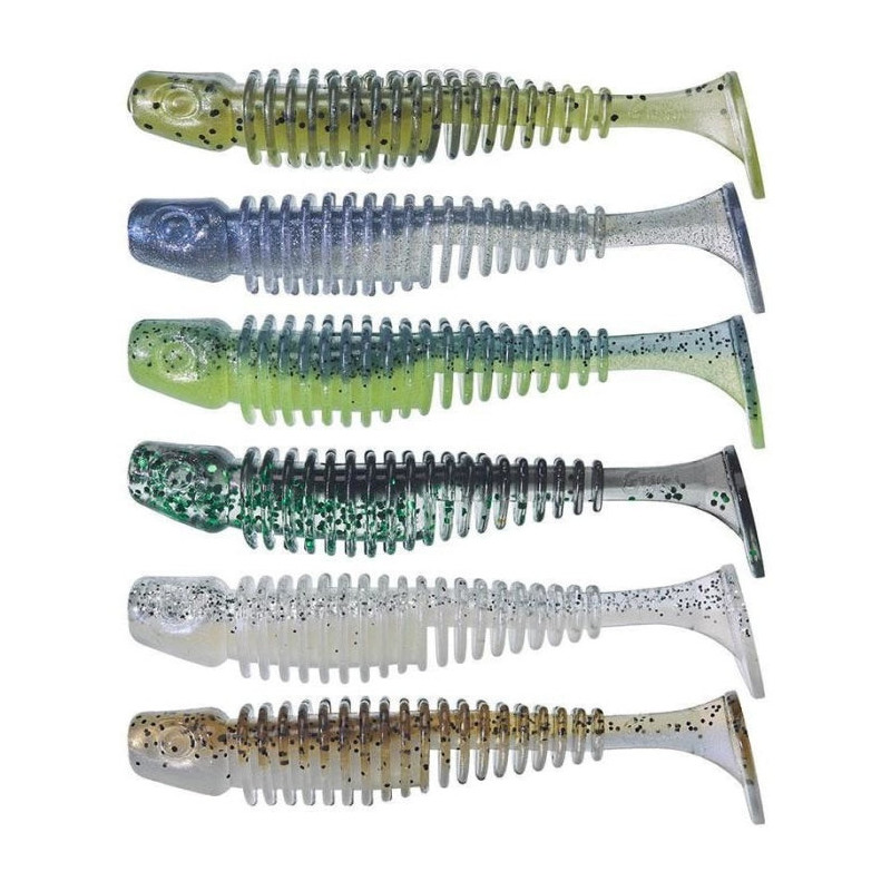 Assortiment de leurres Gunki Tipsy Sxl Clear Water