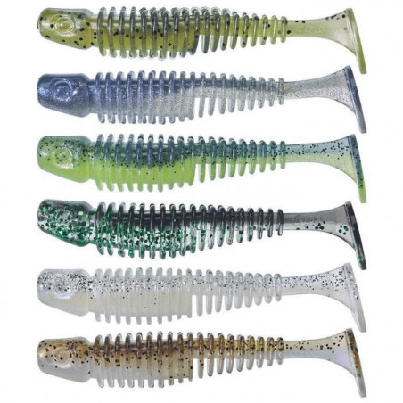 Assortiment de leurres Gunki Tipsy Sxl Clear Water