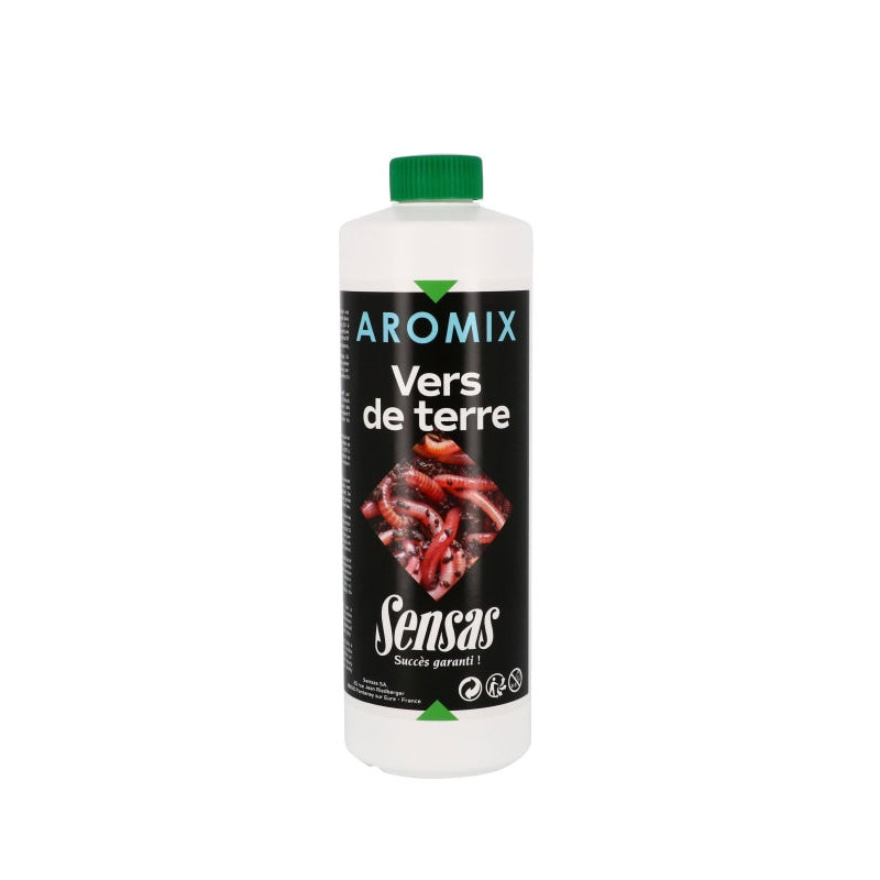 Attractant Aromix Vers de terre Sensas 500ml