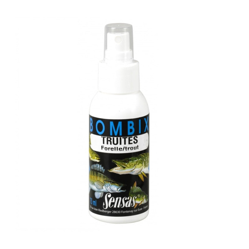 Attractant bombix truite Sensas 75 ml