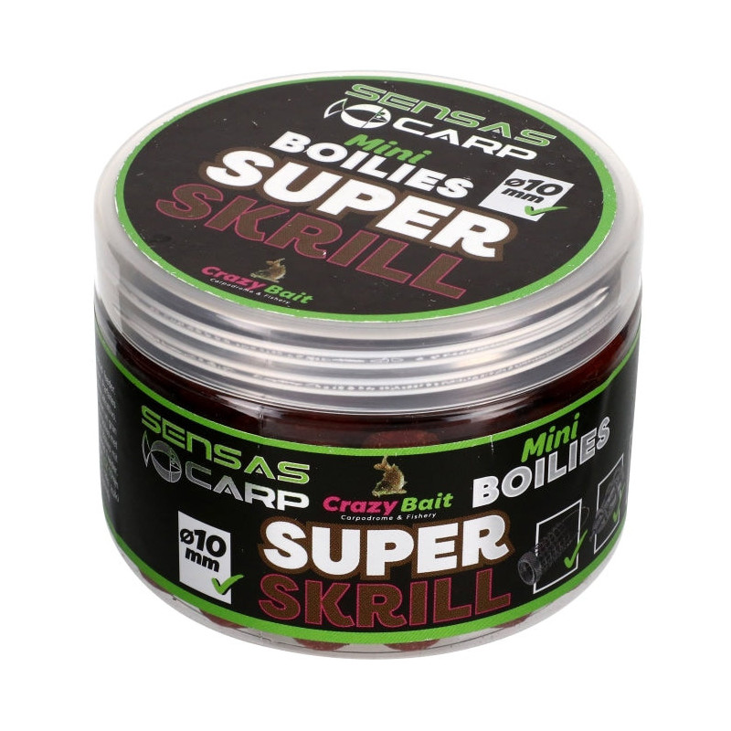Attractant Mini-Boilies Super Skrill Sensas 80g