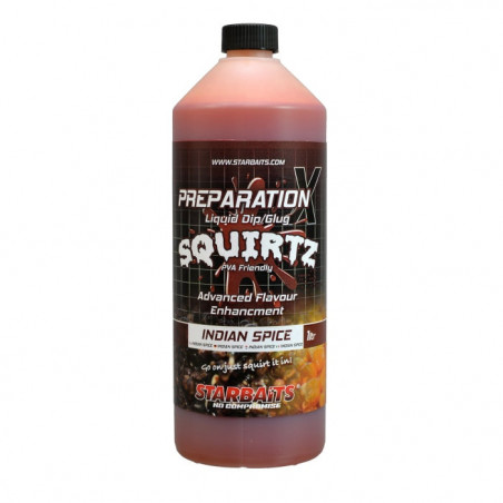 Attractant Prep x Squirtz Indian Spice - Starbaits - 1L