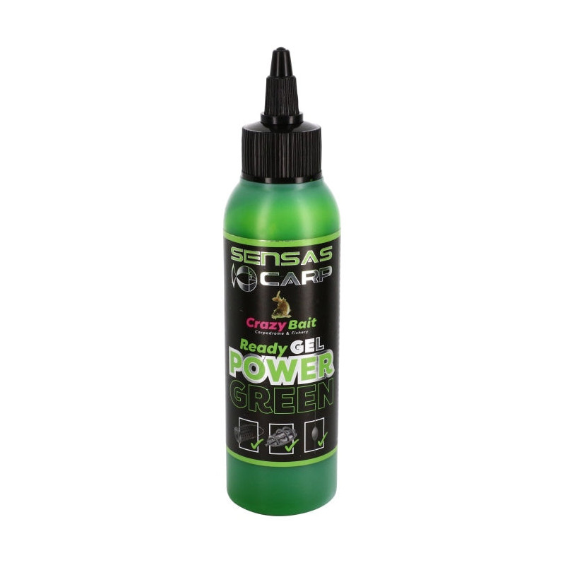 Attractant Ready Gel Power Green Sensas 115ml