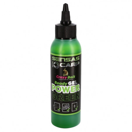 Attractant Ready Gel Power Green Sensas 115ml