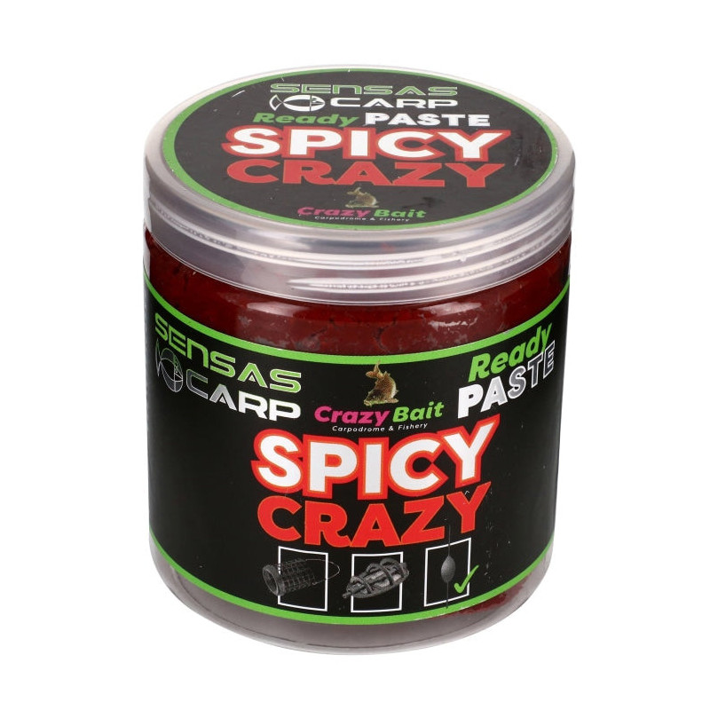 Attractant Ready Paste Spicy Crazy Sensas 250g