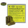 Balle de défence Wadie Cs à gaz - Par 10 - Cal. 8 mm