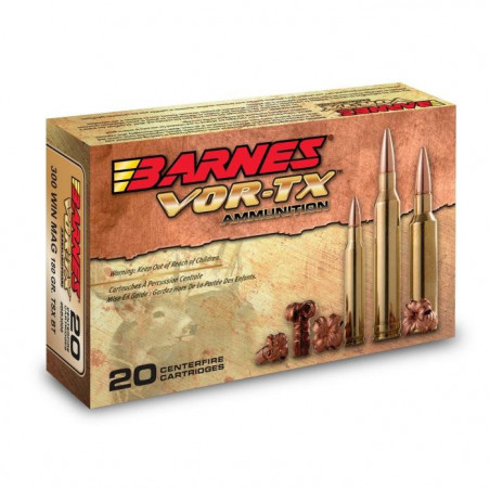 Balles Barnes Banded Solid Bout Plat - Cal. 470 Nitro