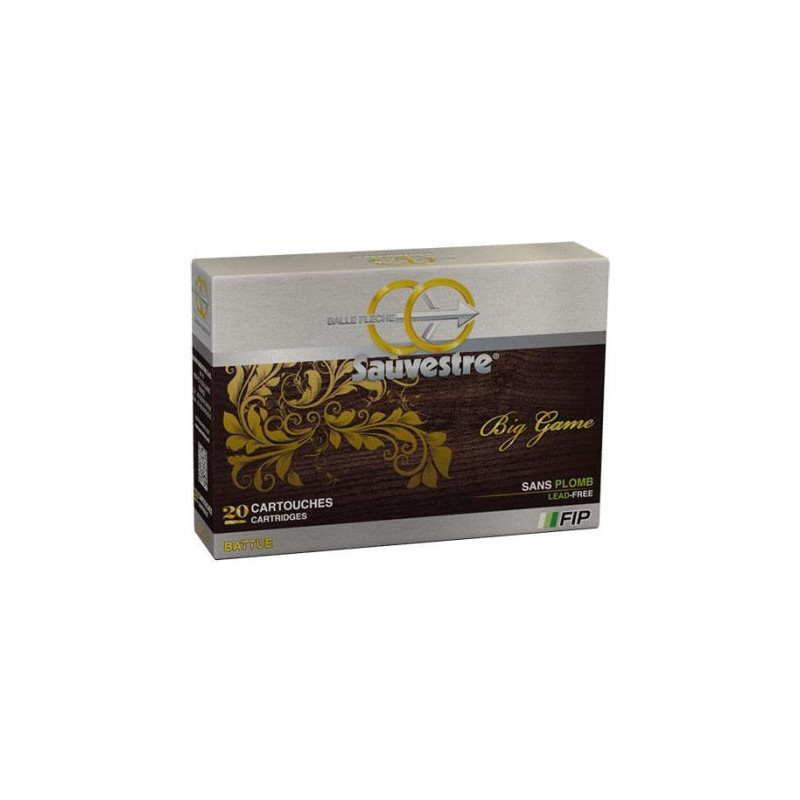 Balles Carabine Sauvestre FIP Battue Sans Plomb - Cal. 30R Blaser