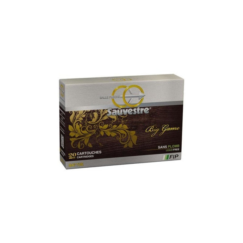 Balles Carabine Sauvestre FIP Battue Sans Plomb - Cal. 35 Whelen