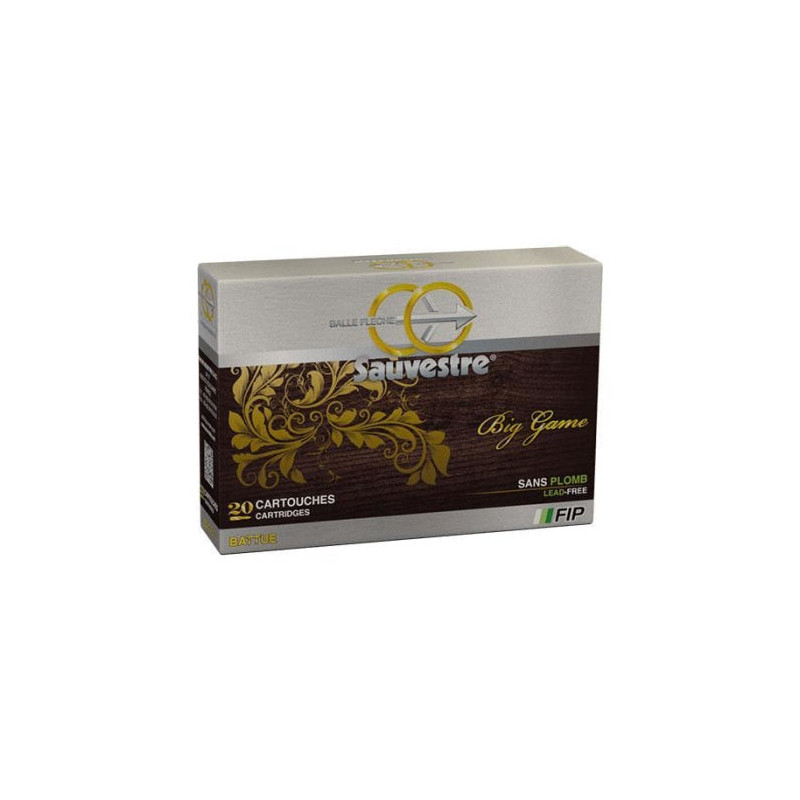 Balles Carabine Sauvestre FIP Battue Sans Plomb - Cal. 7x64