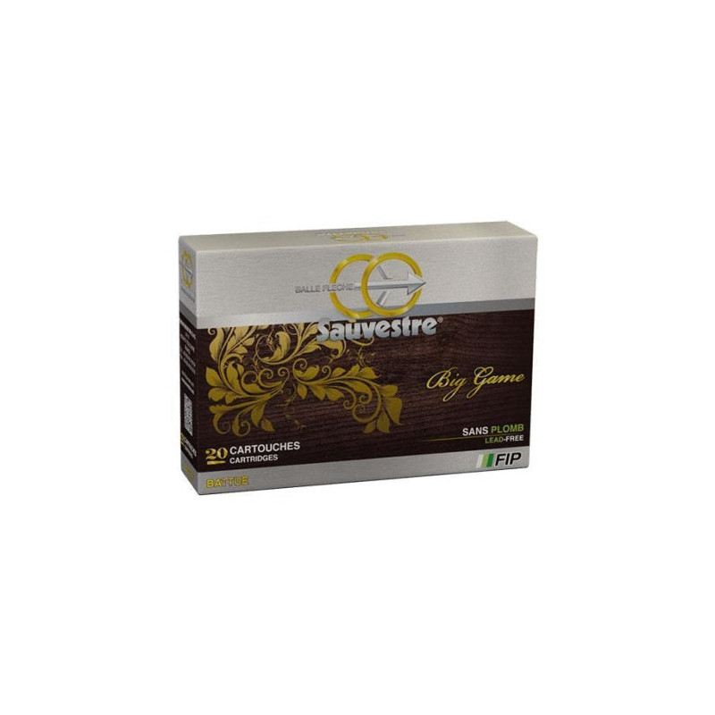 Balles Carabine Sauvestre FIP Battue Sans Plomb - Cal. 7x65R
