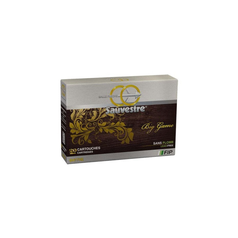 Balles Carabine Sauvestre FIP Battue Sans Plomb - Cal. 8x68S