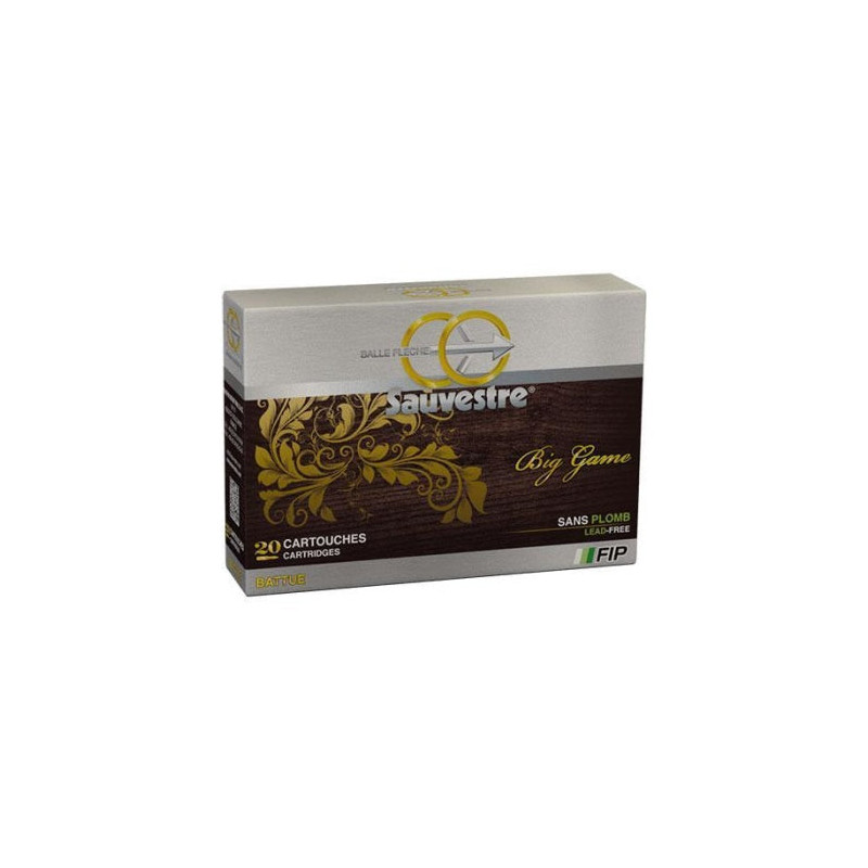 Balles Carabine Sauvestre FIP Battue Sans Plomb - Cal. 9,3x74R