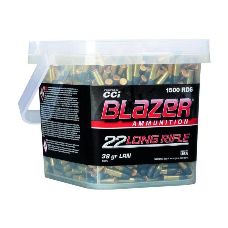 Balles CCI Blazer Plomb Round nose - Cal. 22 LR