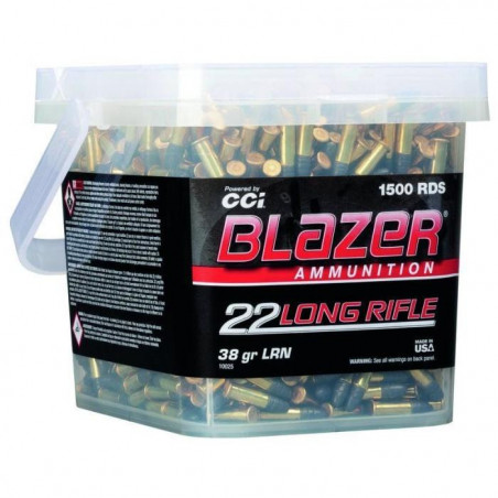 Balles CCI Blazer Plomb Round nose - Cal. 22 LR