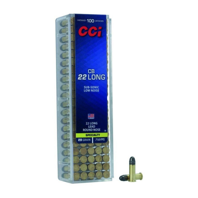 Balles CCI CBL Plomb - Cal. 22 LR