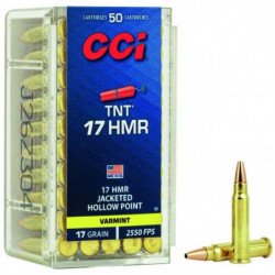 Balles CCI JHP - Cal. 17 HMR