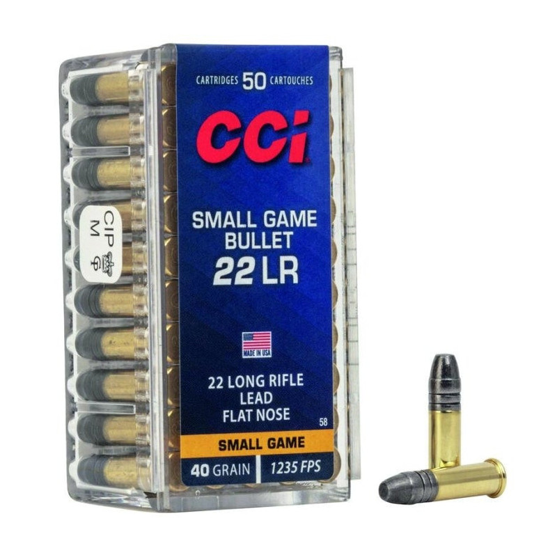 Balles CCI Plomb TP - Cal. 22 LR