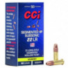 Balles CCI Segmented HP Subsonic - Cal. 22 LR
