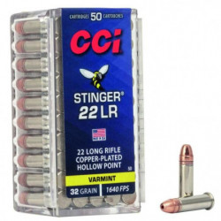 Balles CCI Stinger Cuivree...