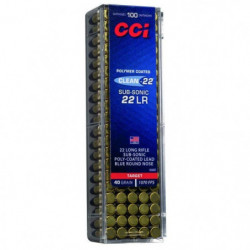 Balles CCI Subsonic Target...