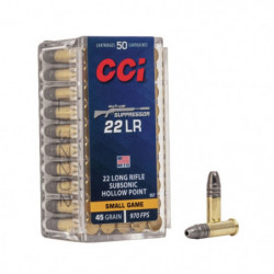 Balles CCI Suppressor clean...
