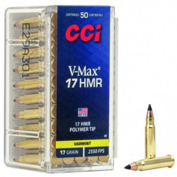 Balles CCI V-Max - Cal. 17 HMR