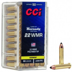 Balles CCI V-Max - Cal. 22 WMR