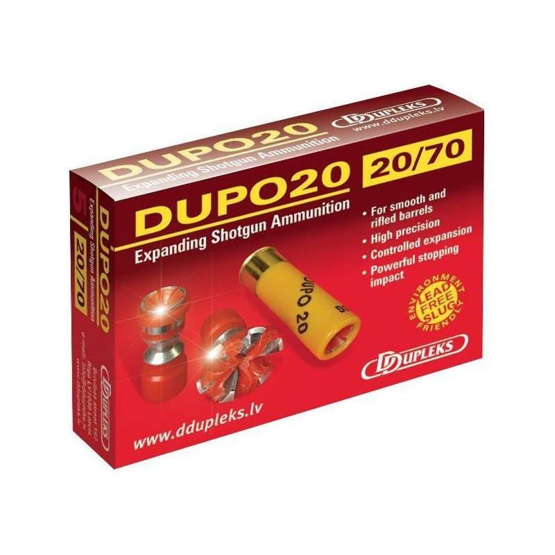 Balles Dupleks Dupo 20 - Cal. 20/70