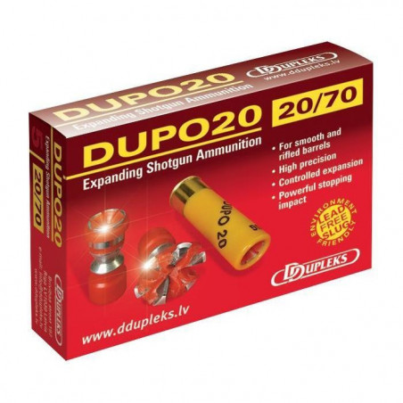 Balles Dupleks Dupo 20 - Cal. 20/70