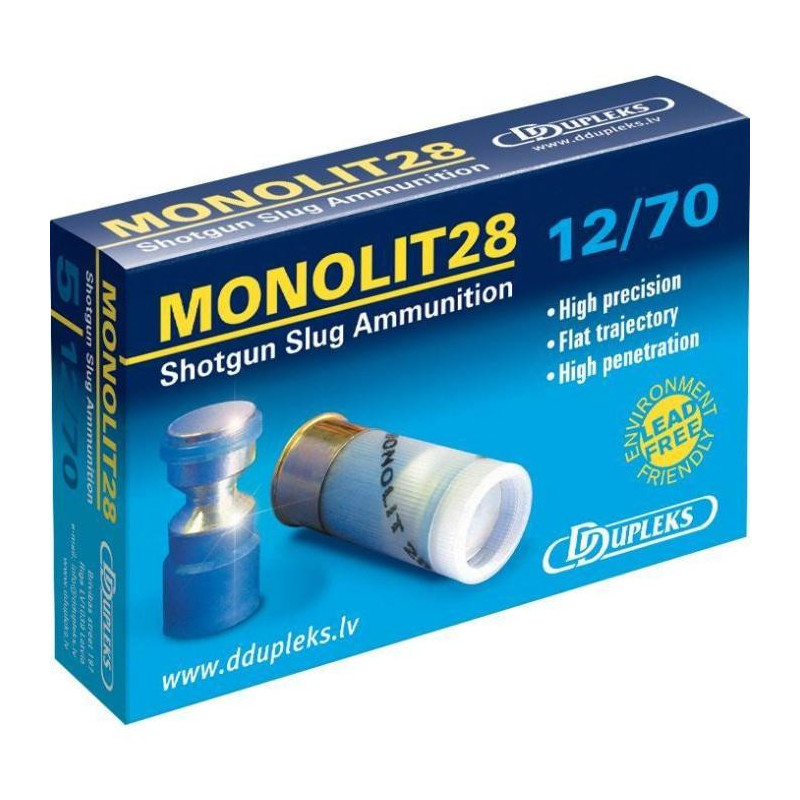 Balles Dupleks Monolit 28 - Cal. 12/70