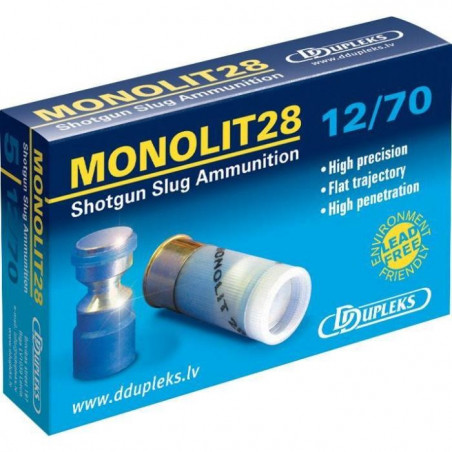 Balles Dupleks Monolit 28 - Cal. 12/70