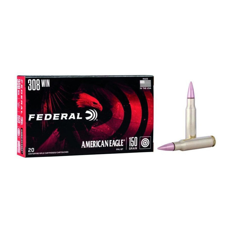 Balles Federal American Eagle TMJ - Cal. 6.5 Creedmor
