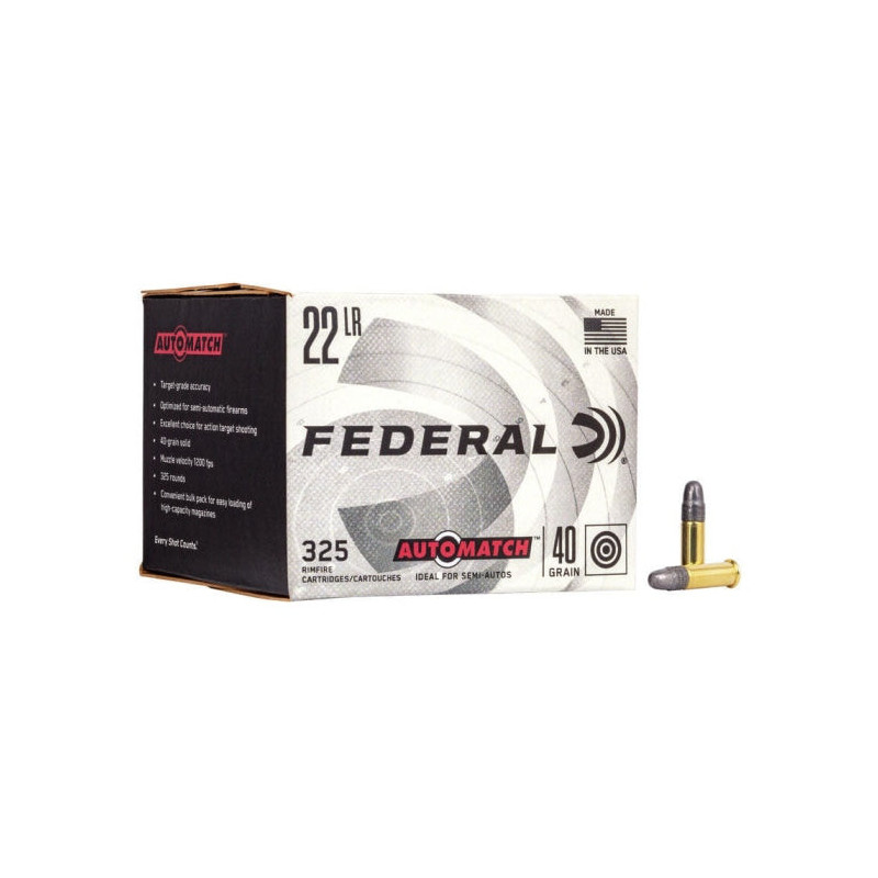 Balles Federal Automatch - Cal. 22 LR