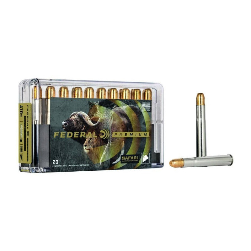 Balles Federal Cape-Shok TB-SS - Cal. 375 HH