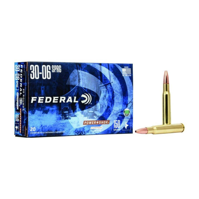 Balles Federal Power-Shok Copper - Cal. 300 WSM