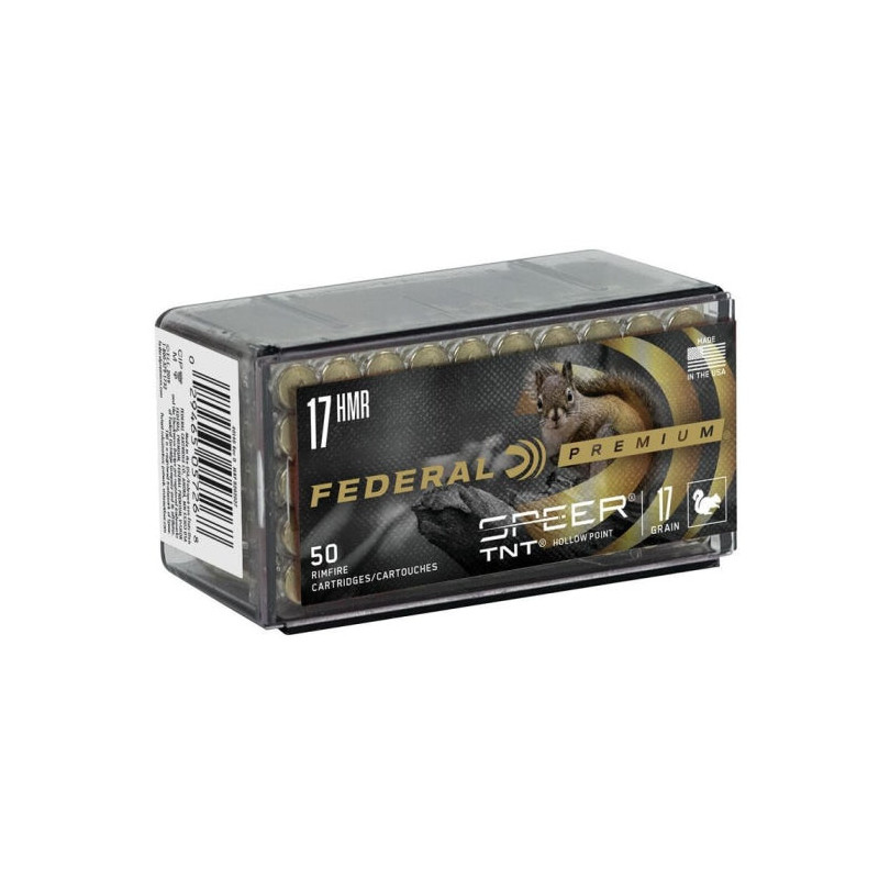 Balles Federal V-shok Rimfire - Cal. 17 HMR